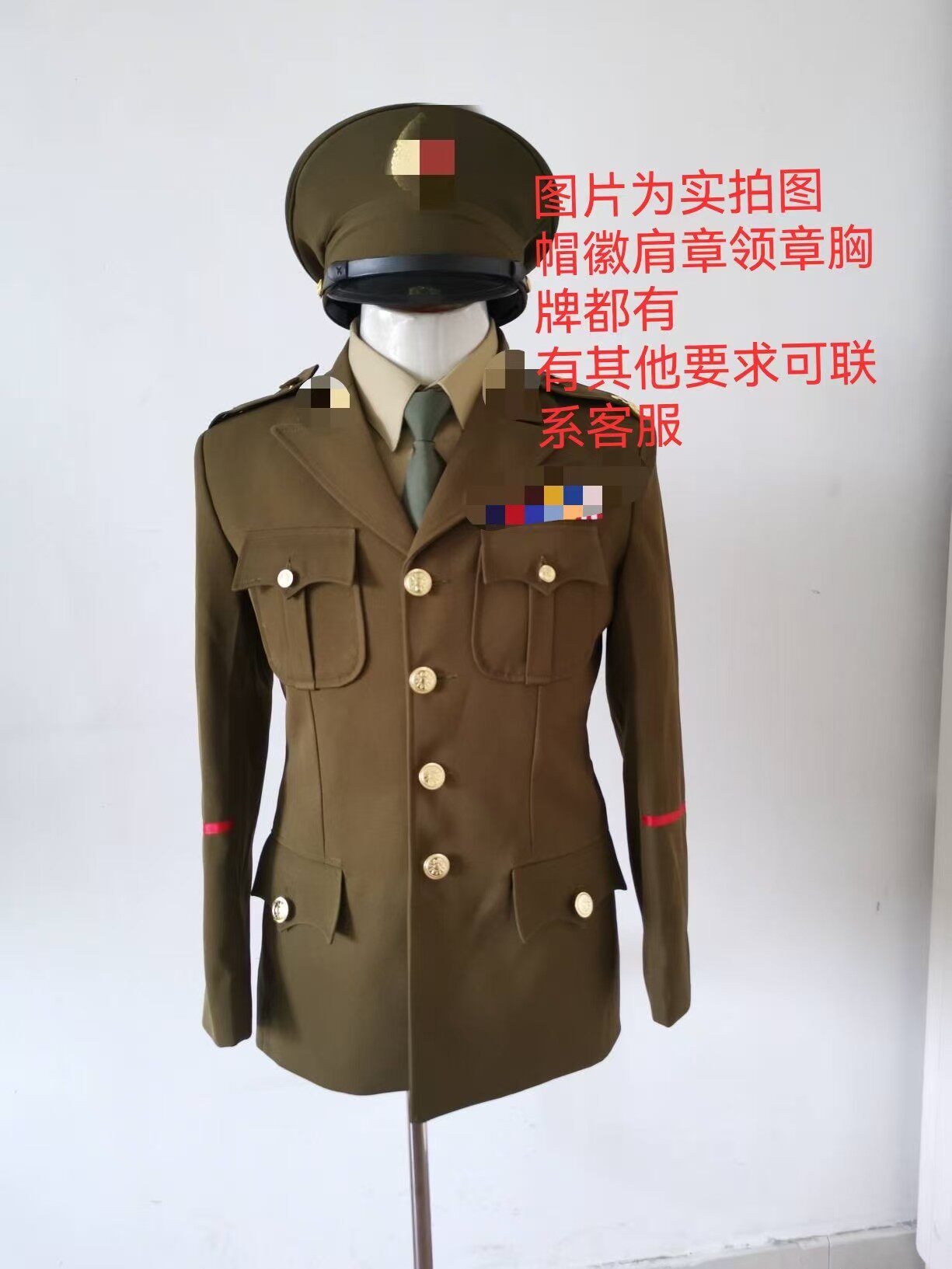 民国风男女款军装特务服影视道具舞台表演服民国风帅气婚纱摄影服
