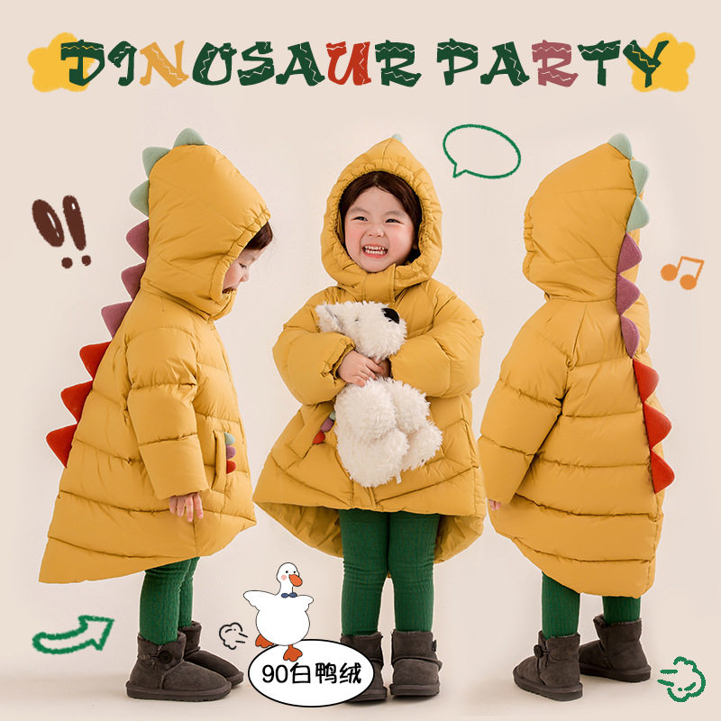 儿童冬装羽绒服女童冬季