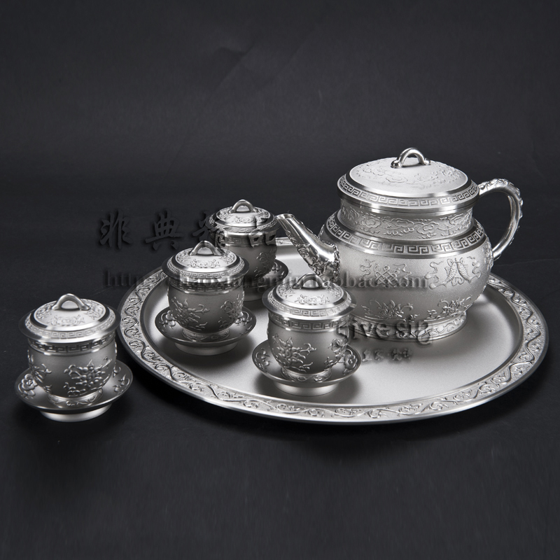 皇家梵詩泰國進口錫器TP902A茶具套裝商務禮品工藝品
