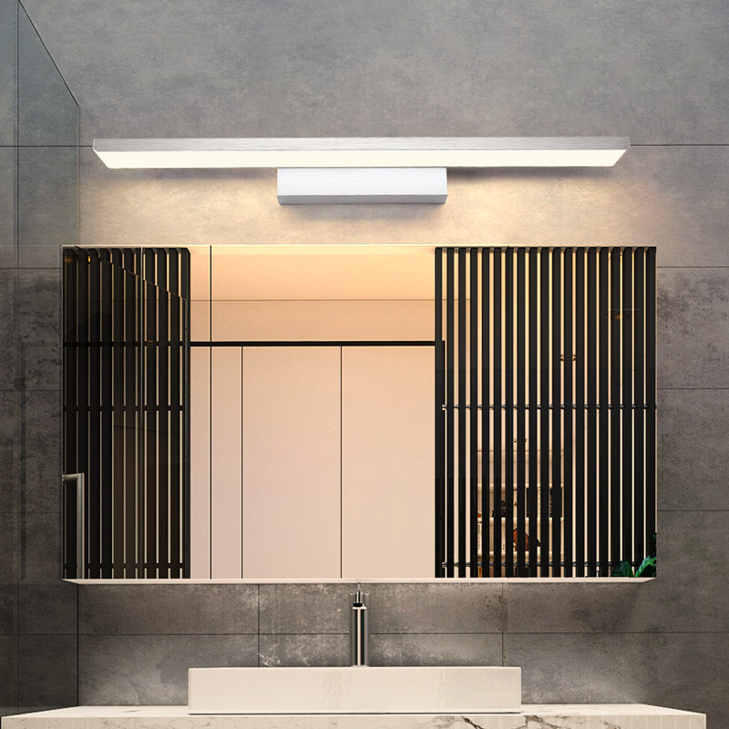 胜保罗 镜前灯led 浴室灯卫生间灯时尚简约镜柜灯创意铝材镜子灯