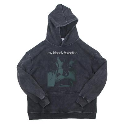 My Bloody Valentine Loveless自赏水洗长袖纯棉帽衫做旧复古卫衣