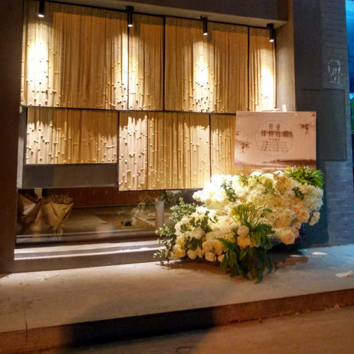 养生馆素食餐厅瑜伽馆店展示装修高档潮牌简约装修店铺设计