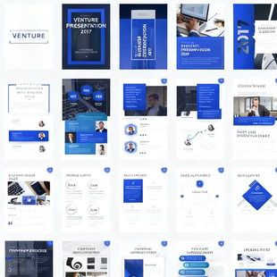 【竖版PPT商务】18套配图精选PPT模板合集 竖版A4尺寸商务提案