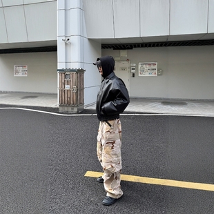 cargo 日本定织 pants 廓形宽松工装 FAR.ARCHIVE 荒漠迷彩裤 24FW