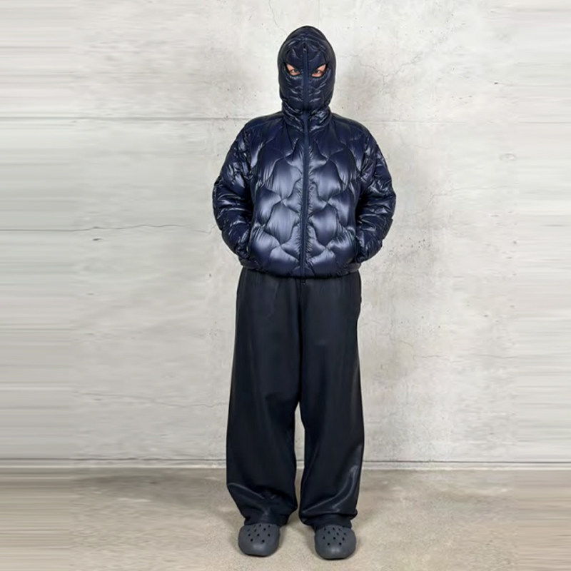 DINGYUNZHANG 25FW 绗缝面罩羽绒服夹克