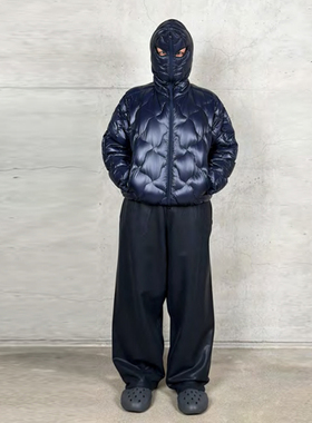 DINGYUNZHANG 25FW 绗缝面罩羽绒服夹克