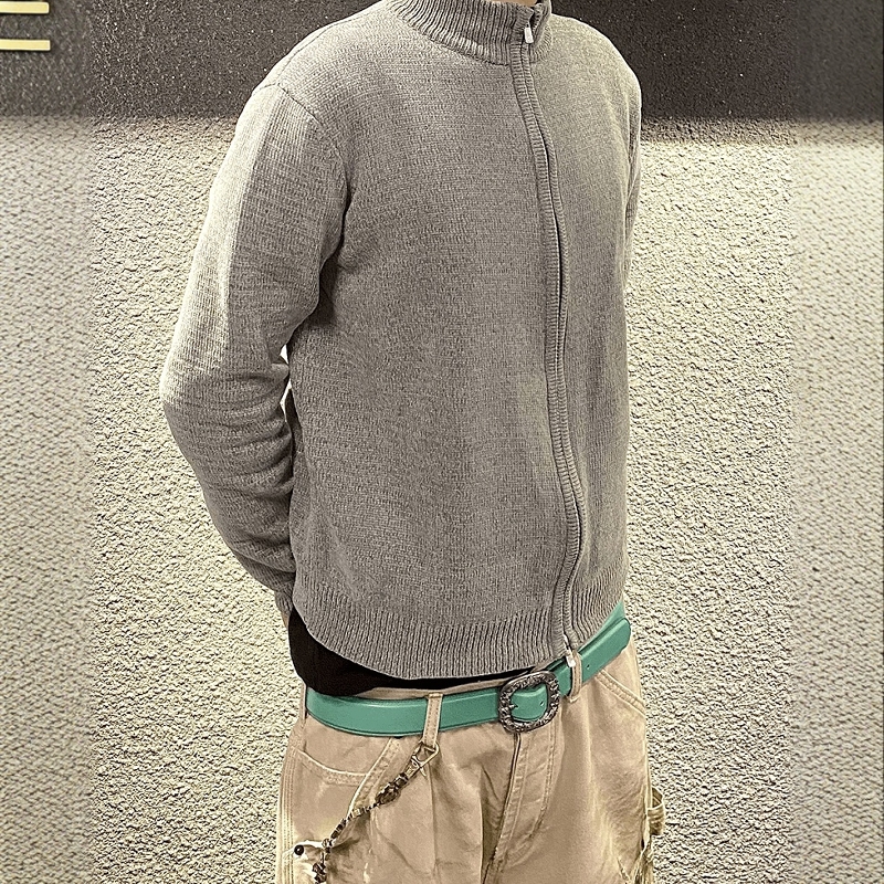 Undermycar 25SS ASSASSIN VELVET YARN KNIT ZIP-UP