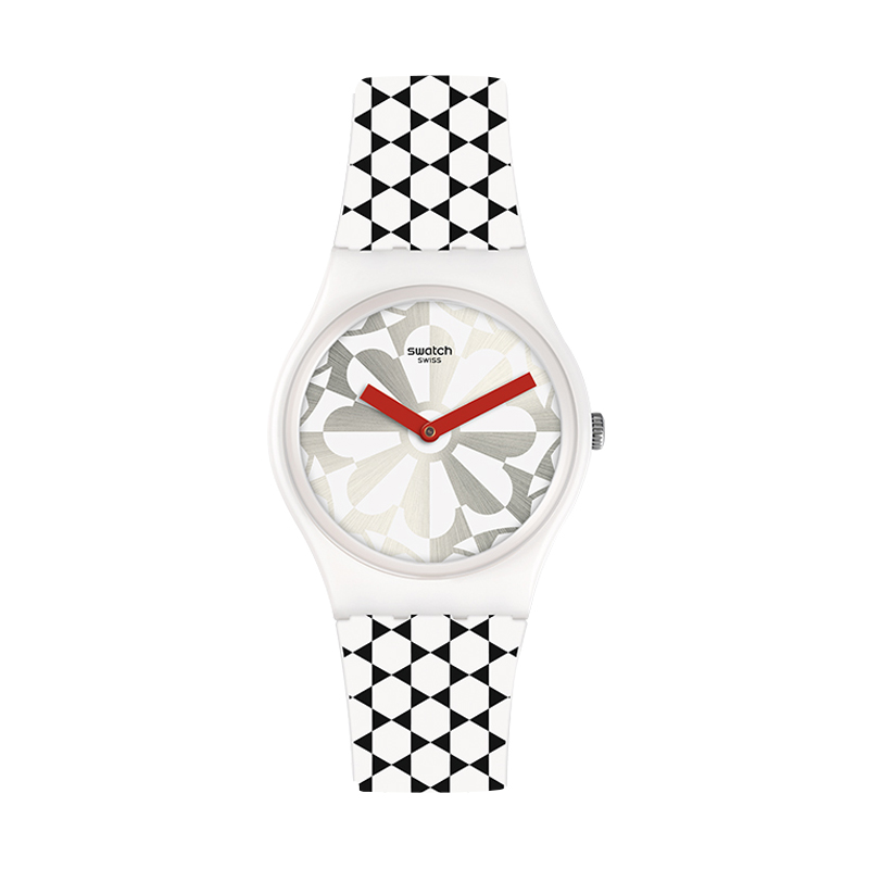 Swatch/斯沃琪手表 正品色彩密碼潮流簡約學生石英男女表GW186