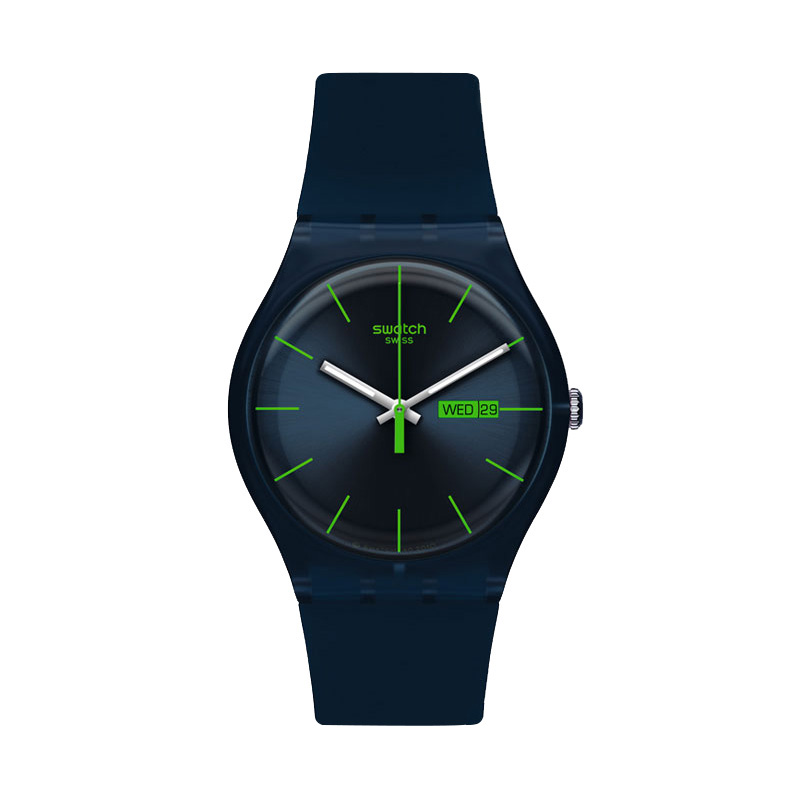 Swatch/斯沃琪手表 瑞士正品原創炫彩學生防水石英男女表SUON700