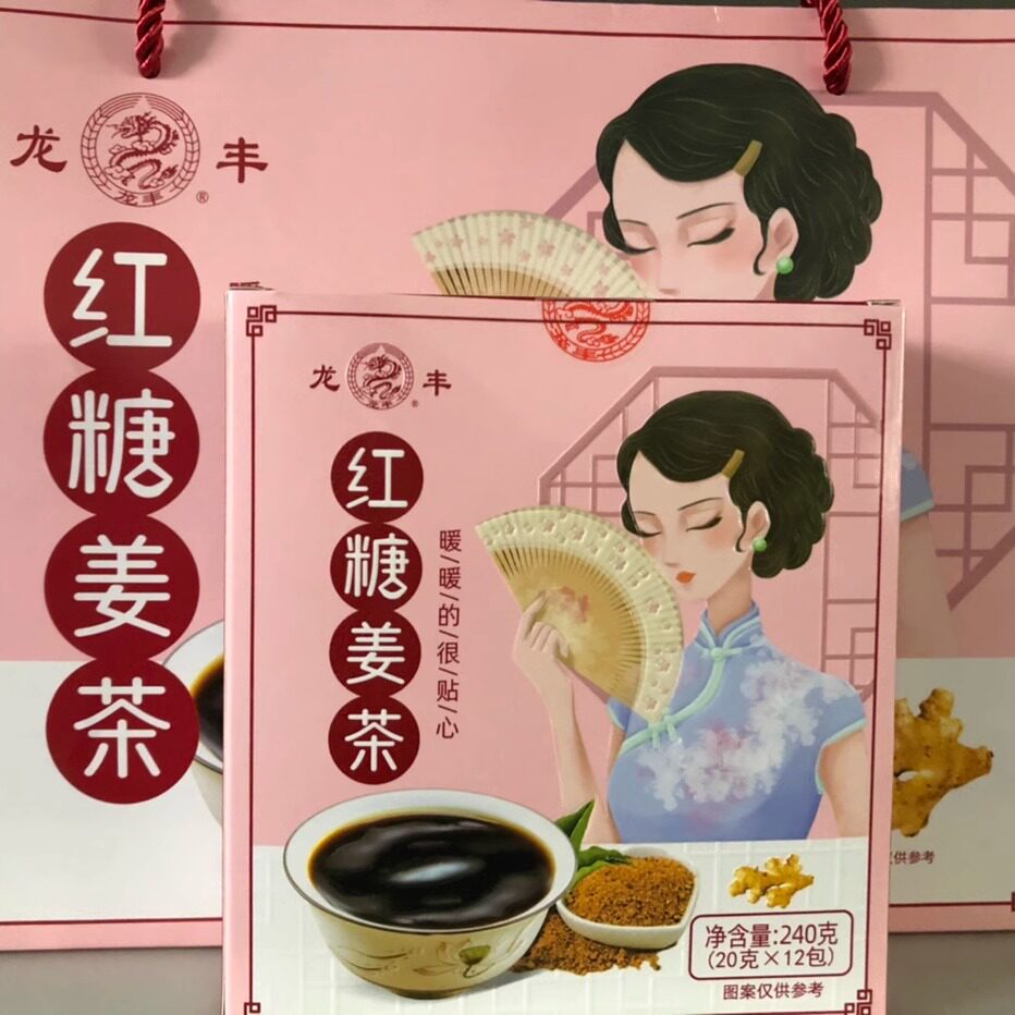 龙丰红糖姜茶 红糖姜茶 1*4