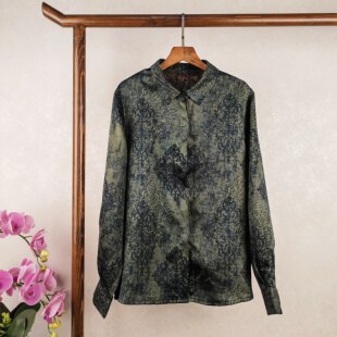 做衣服的裁缝店定制衣服来料来图加工新中式香云纱衬衫国风