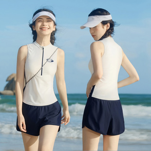 裙裤 2026新款 显瘦时尚 分体保守大码 休闲冲浪游泳泡温泉 泳衣女时尚
