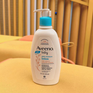 1效26年3月aveeno艾维诺婴儿身体润肤乳止痒干燥保湿宝宝儿童专用