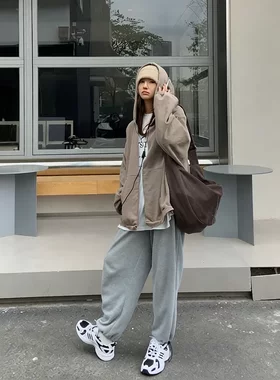 新款复古咖啡色单肩斜挎饺子包帆布女包小众慵懒风