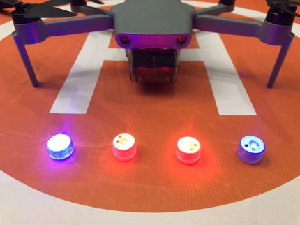 航模无人机led夜航灯通用爆闪灯御mini/air2S/御2/兽906照明常亮