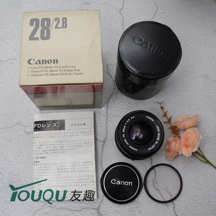 F2.8 F3.5 手动 1用 Canon佳能FD口24mm28mm 广角镜头AE 35mm