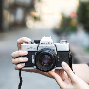 1.4 套机SUPER 机械单反 Minolta美能达 SR胶片相机 SRT101