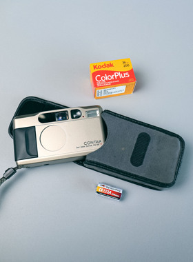 CONTAX T2钛灰 金机康泰时胶卷相机胶片机全自动画质好contax tvs