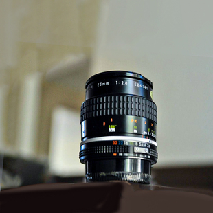 3.5F3.5AUTO MICRO微距手动镜头特写花鸟 2.8AIS Nikon尼康55