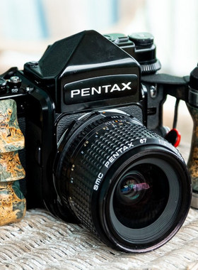 PENTAX 宾得6X7TTL67 67II 120中画幅胶卷相机 105/2.4可换镜头
