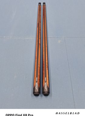 正品全新美洲豹P3闪电木橙色crm版海外单后把光把台球杆正品包邮