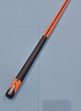 正品美洲豹p3台球杆爱马仕橙皮把，大头杆后把30片合木传力通透