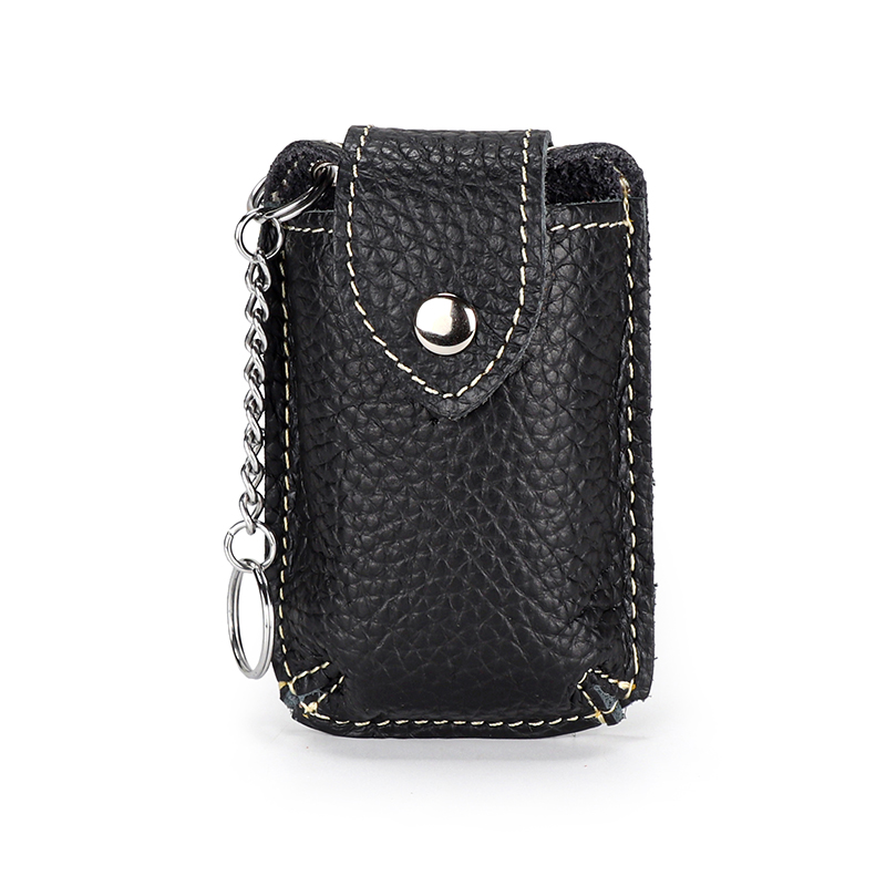 真皮穿腰带钥匙包穿皮带车遥控器