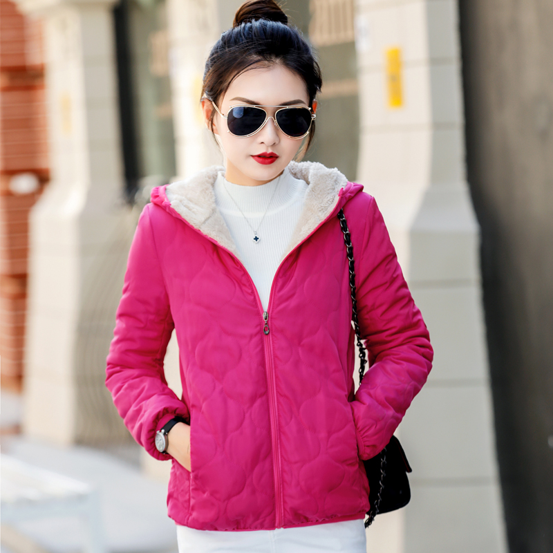 其他丝绵常规韩版修身波浪棉服