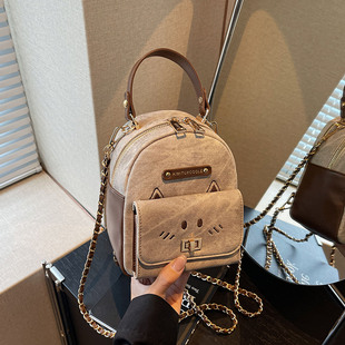 艾米兔女包2026新款流行双肩包百搭气质斜挎便携包休闲手提包