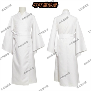 野良神cos服 雪音cosplay服装 白色和服 浴衣 二次元动漫服装男女
