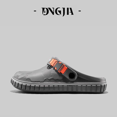 东家Qshoes外贸洞洞鞋男夏季外穿时尚百搭博肯拖鞋踩屎感两用凉鞋