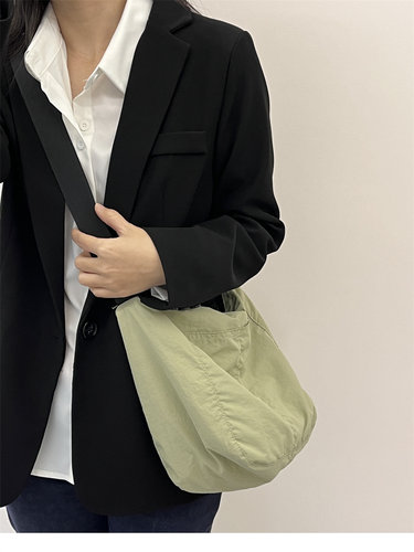 大容量斜挎包韩版尼龙布托特包