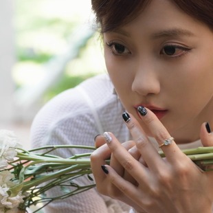 李艺彤同款 英国代购Fable England勿忘我系列项链戒指耳环手链