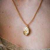 Fable 现货 英国代购 England狐狸采橡项链橡果挂坠盒可放照片珐琅