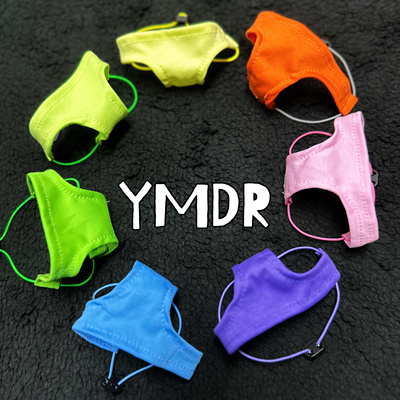 YMDR猫咪帽子德文猫无毛猫夏季彩虹色裤衩帽颜色鲜艳丝光棉不过敏