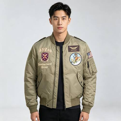 棒球服时尚休闲防风加棉飞行服棉衣26070801/26070804