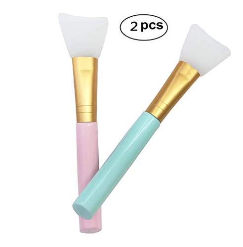 2 PCS Silicone Face Mask Brush,Mask Beauty Tool Soft Silicon
