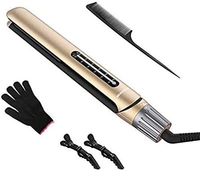 电夹板HairStraightene直卷两用