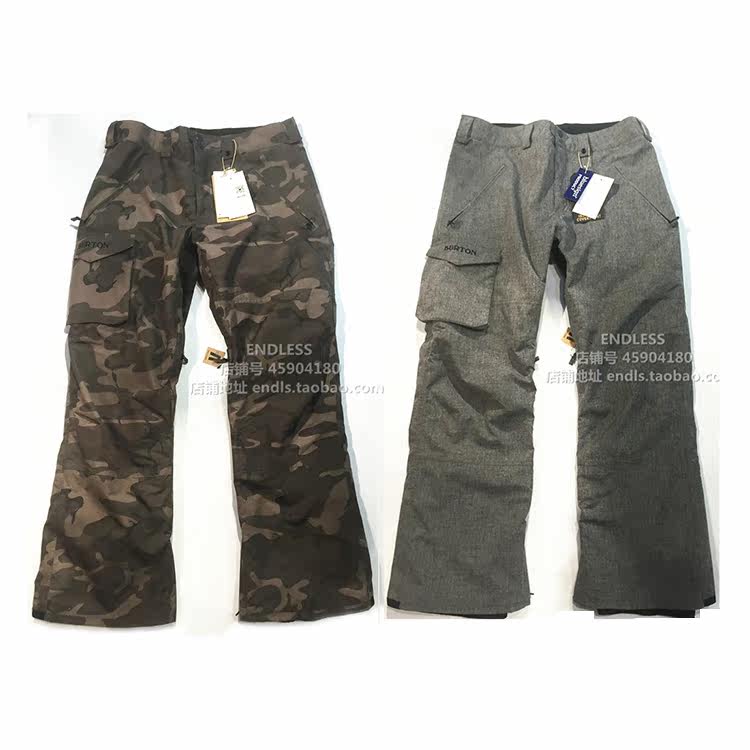 [ ENDLESS ] BURTON/ Burton COVERT Men's Waterproof and breathable Snowboard Pantsin the Outdoor/Mountaineer/Camping/Travel Goods , Outdoor clothing , Ski suits , Ski pants  category - from Buy2taobao.com to provide professional Taobao agent buy service
