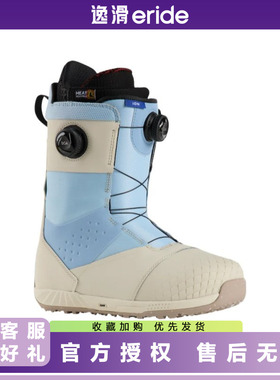 逸滑|25新款BURTON ION BOA WHITE/DSTYBL男款单板滑雪鞋