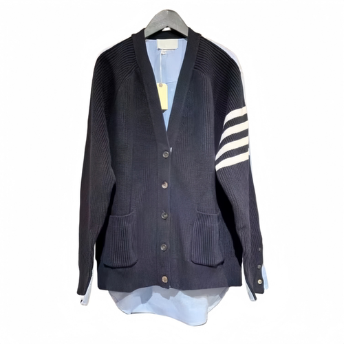 清仓“男女同款”【YLANGENE】拼色针织衫2217PY