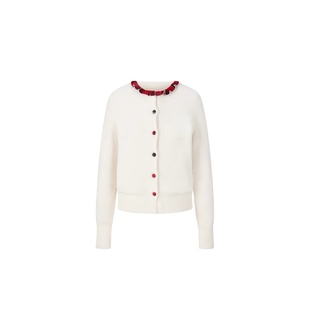 7732DDOD 两色针织开衫 YLANGENE