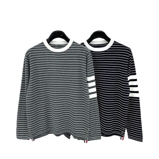 圆领条纹针织衫 YLANGENE 9920PY 男女同款