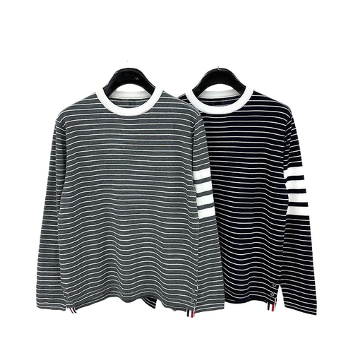 “男女同款”【YLANGENE】圆领条纹针织衫9920PY