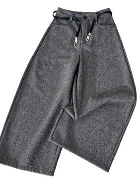 清仓【YLANGENE】加绒千鸟格休闲裤212YGSM