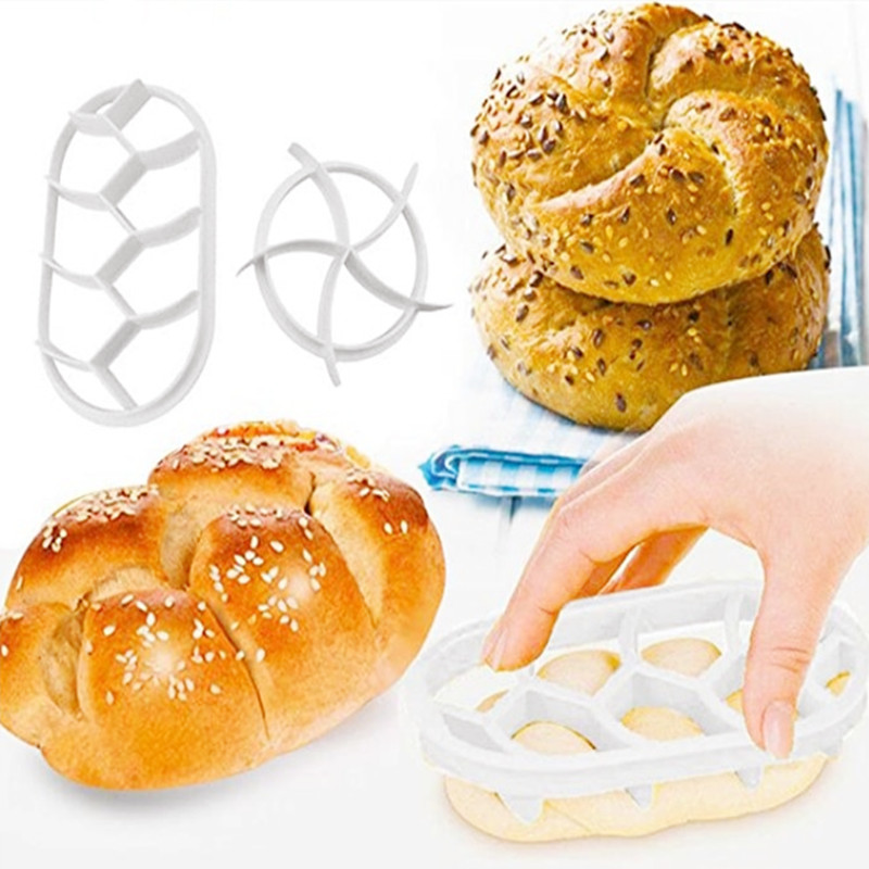 diy面包压花模牛角包羊角包凯撒