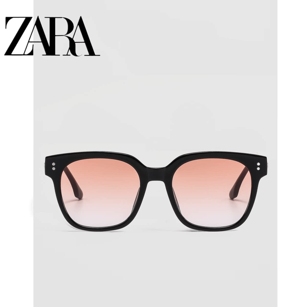 王嘉尔同款渐变色素颜墨镜图片
