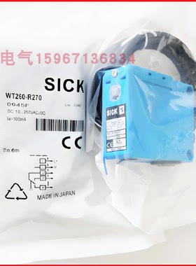 全新施克SICK光电传感器WT260-E270/E470/E480/E280/F280/F480