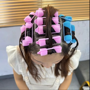 无痕棉花杠 颅顶增高 女士摩根烫 发根蓬松烫蓬松效果 垫发根神器