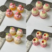 4款 精致小蛋糕系列多孔小鼻嘎硅胶模具diy手工石膏粘土模具